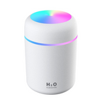 Portable Ultrasonic Humidifier Aroma Diffuser Cool Mist USB Powered with Color Changing Night Light for Home Car and Office