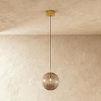 Modern Glass Pendant Light With Warm LED Glow for Dining Room — Harbor Light Co.
