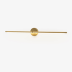 Modern Linear Metal Wall Light With Warm LED Glow — Harbor Light Co.