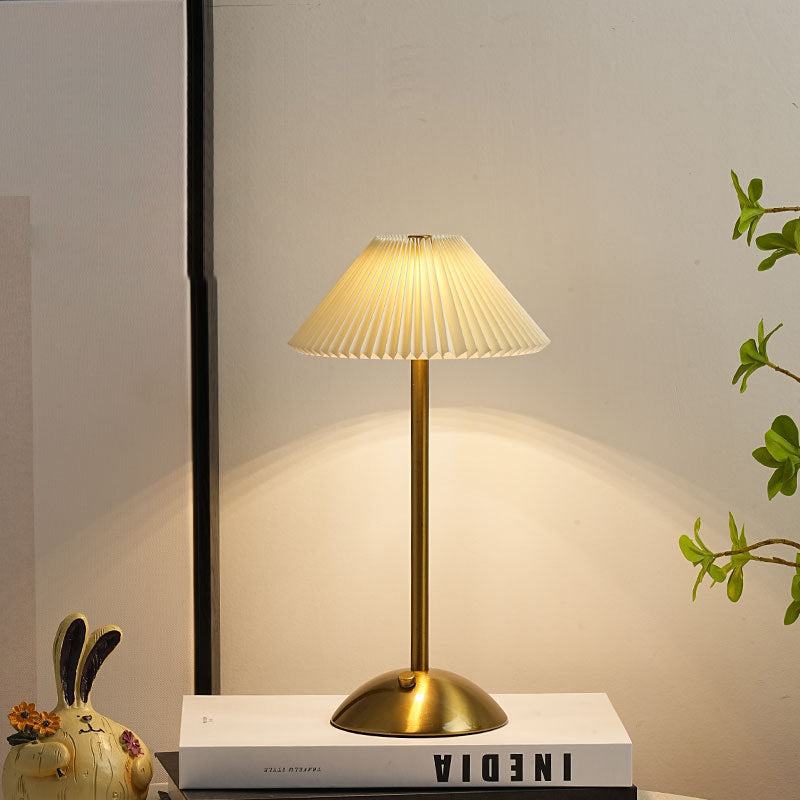 Modern Metal Cordless Rechargeable Table Lamp With Stepless Dimming — Harbor Light Co.