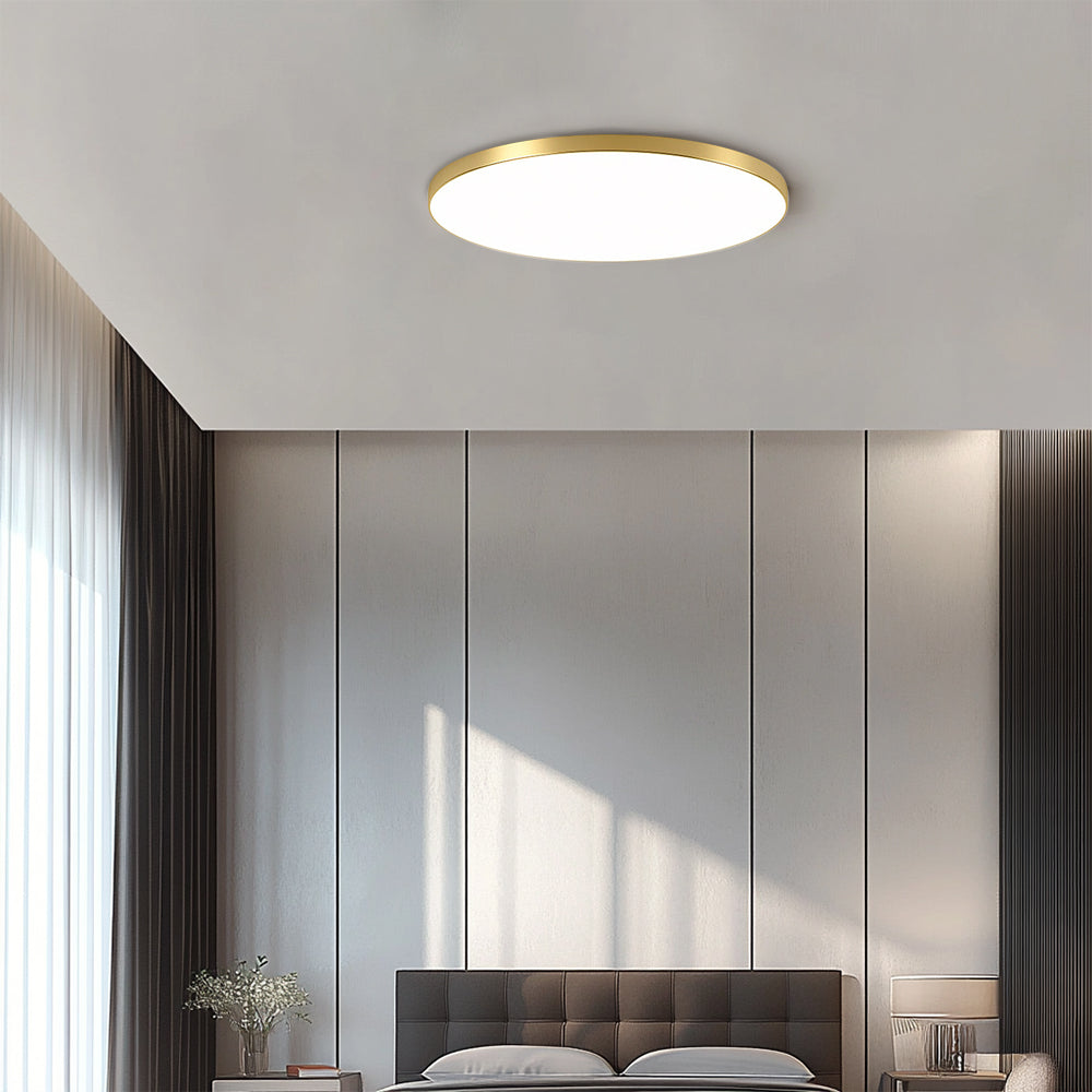 Ultra Slim Round Flush Mount Ceiling Light