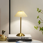 Modern Metal Cordless Rechargeable Table Lamp With Stepless Dimming — Harbor Light Co.