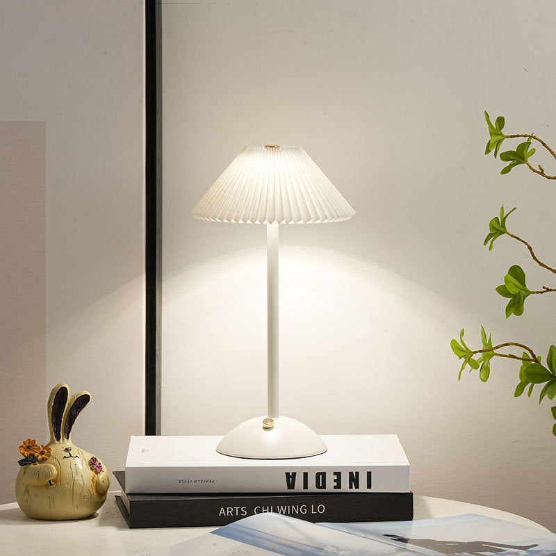 Modern Metal Cordless Rechargeable Table Lamp With Stepless Dimming — Harbor Light Co.