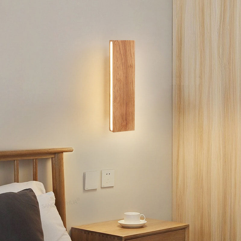 Scandinavian Wood Wall Sconce for Living Room and Bedroom — Harbor Light Co.