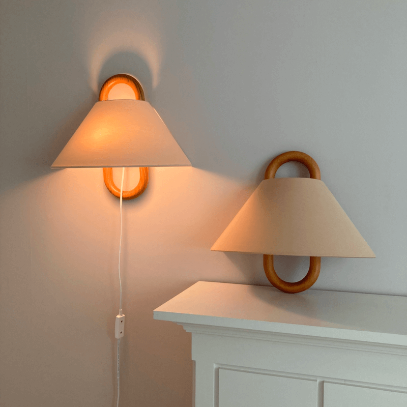 Modern Wood Wall Sconce With Warm LED Glow — Harbor Light Co.