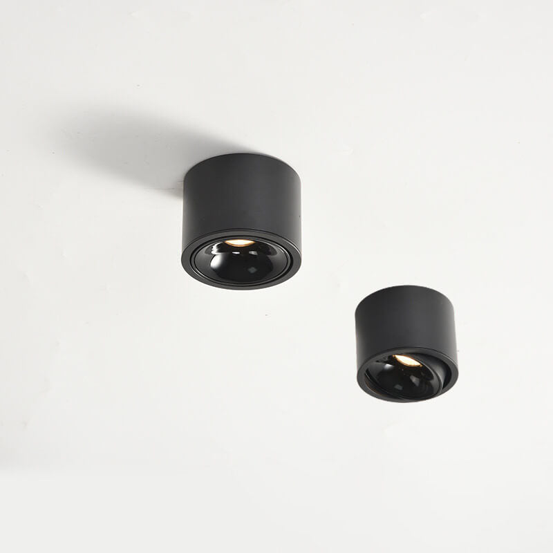Modern Iron Flush Mount Ceiling Light With Built-In LED — Harbor Light Co.