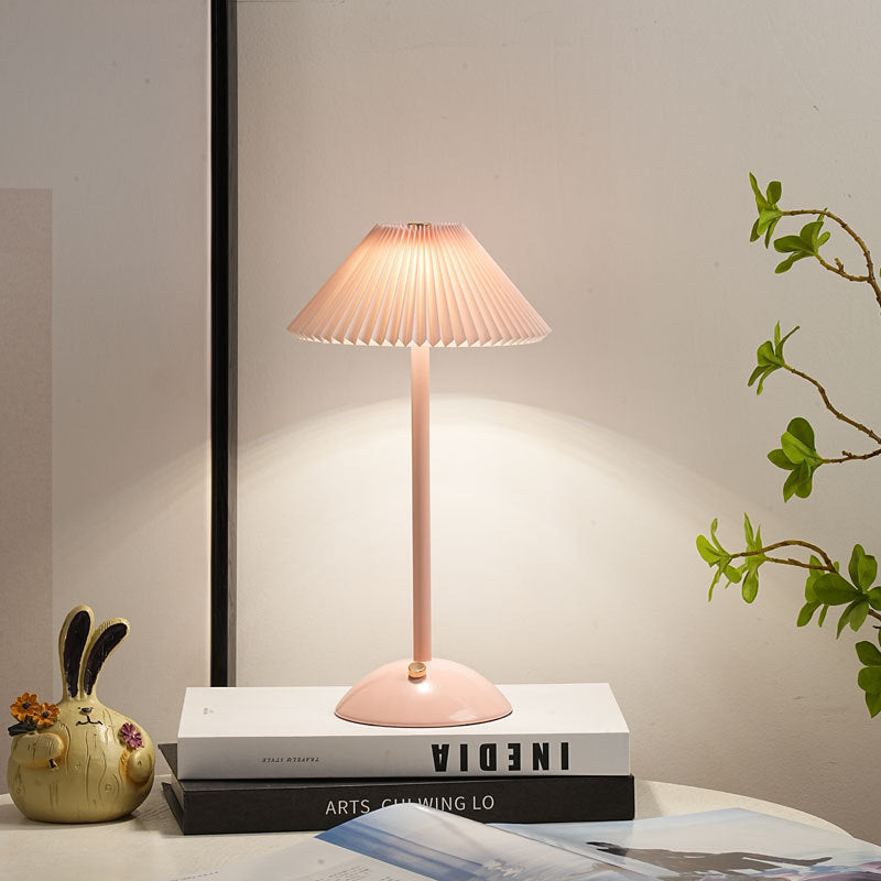Modern Metal Cordless Rechargeable Table Lamp With Stepless Dimming — Harbor Light Co.