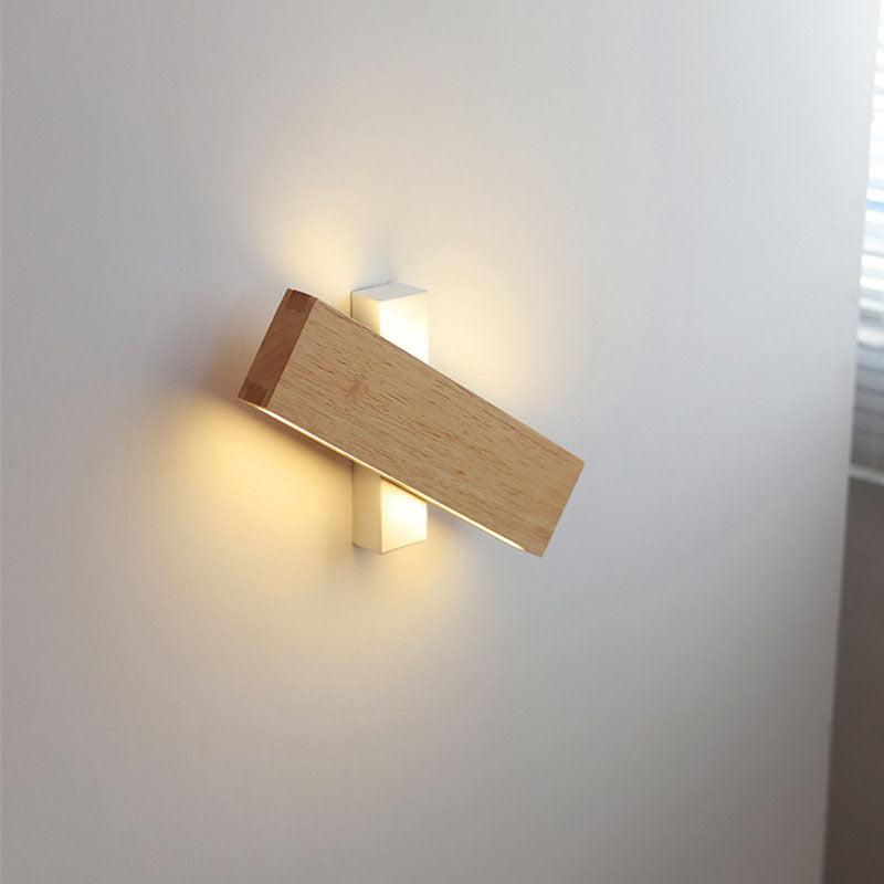 Scandinavian Wood Wall Sconce for Living Room and Bedroom — Harbor Light Co.