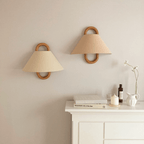 Modern Wood Wall Sconce With Warm LED Glow — Harbor Light Co.