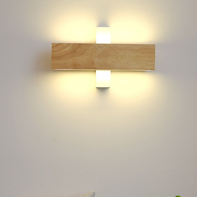 Scandinavian Wood Wall Sconce for Living Room and Bedroom — Harbor Light Co.