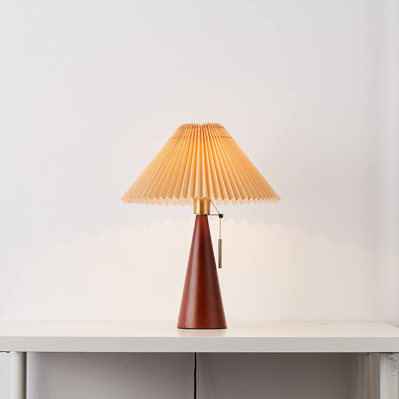 Modern Bamboo-Wood Table Lamp for Living Room and Bedroom — Harbor Light Co.