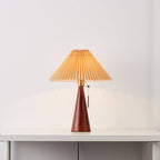 Modern Bamboo-Wood Table Lamp for Living Room and Bedroom — Harbor Light Co.