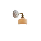 Vintage Ceramic Wall Sconce With Warm LED Glow — Harbor Light Co.