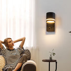 Modern Metal Wall Sconce for Bedroom and Living Room — Harbor Light Co.