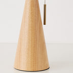 Modern Bamboo-Wood Table Lamp for Living Room and Bedroom — Harbor Light Co.