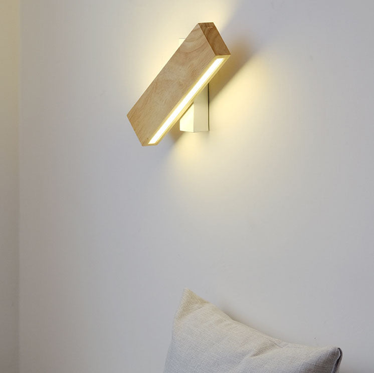 Scandinavian Wood Wall Sconce for Living Room and Bedroom — Harbor Light Co.