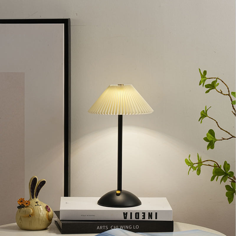 Modern Metal Cordless Rechargeable Table Lamp With Stepless Dimming — Harbor Light Co.