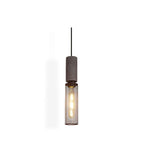 Industrial Wrought Iron Concrete Pendant Light With Warm LED Glow — Harbor Light Co.