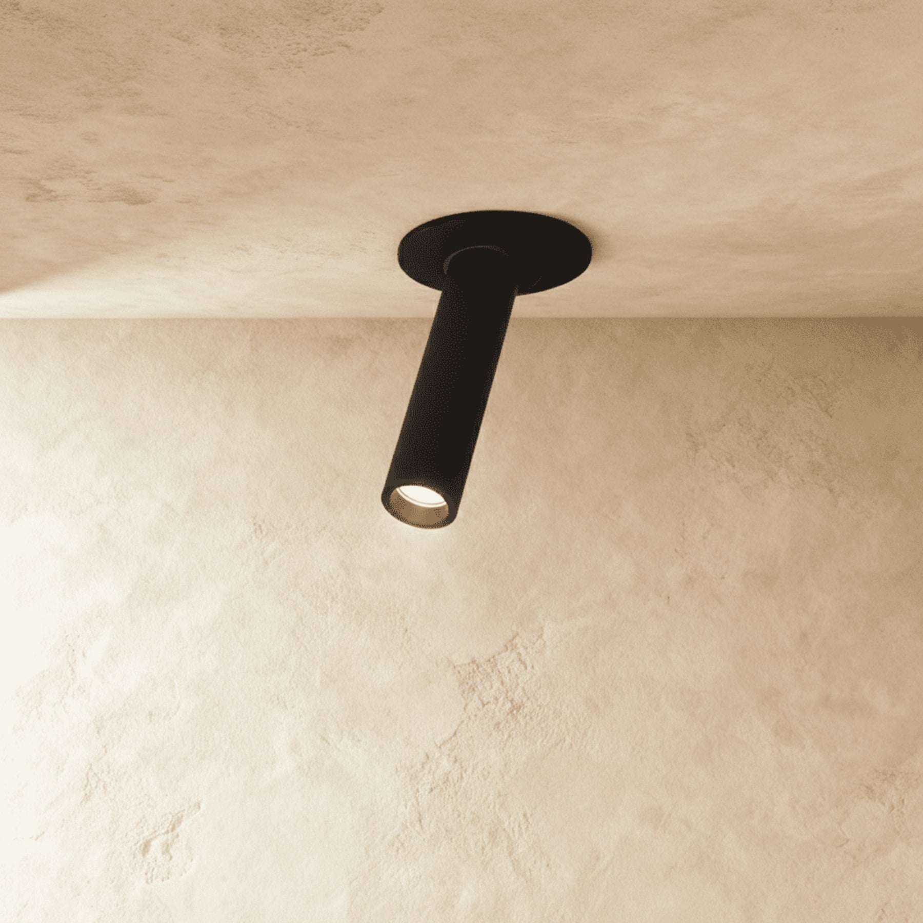 Modern Aluminum Track Head Ceiling Light for Living Room in Black — Harbor Light Co.