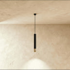 Minimalist Metal Pendant Light With Warm LED Glow in Warm White (3000K) + Dimmable — Harbor Light Co.