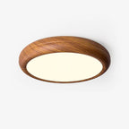 Modern Wood Flush Mount Ceiling Light for Living Room — Harbor Light Co.