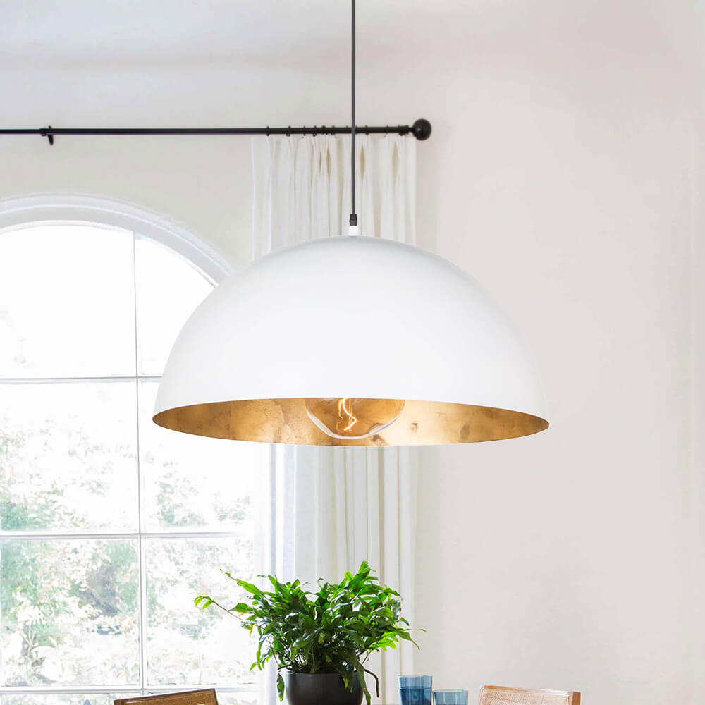 Modern Iron Pendant Light for Living Room — Harbor Light Co.