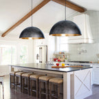 Modern Iron Pendant Light for Living Room — Harbor Light Co.