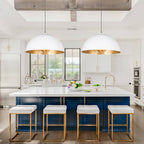 Modern Iron Pendant Light for Living Room — Harbor Light Co.