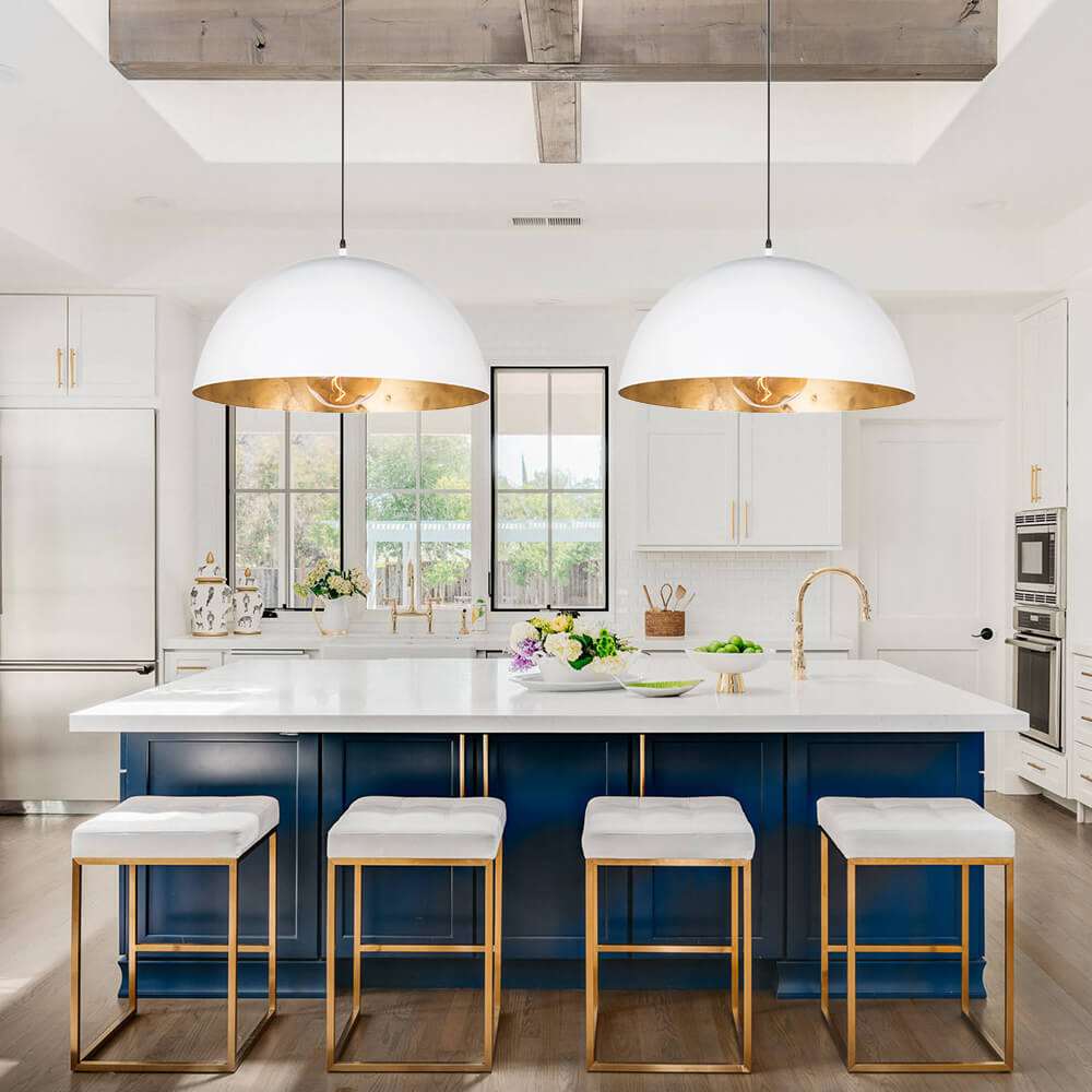 Modern Iron Pendant Light for Living Room — Harbor Light Co.