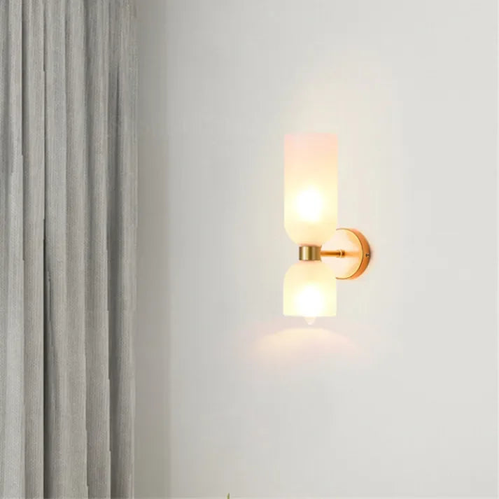 Modern Glass Wall Sconce for Living Room and Bedroom — Harbor Light Co.