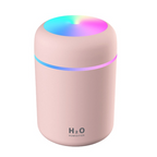 Portable Ultrasonic Humidifier Aroma Diffuser Cool Mist USB Powered with Color Changing Night Light for Home Car and Office