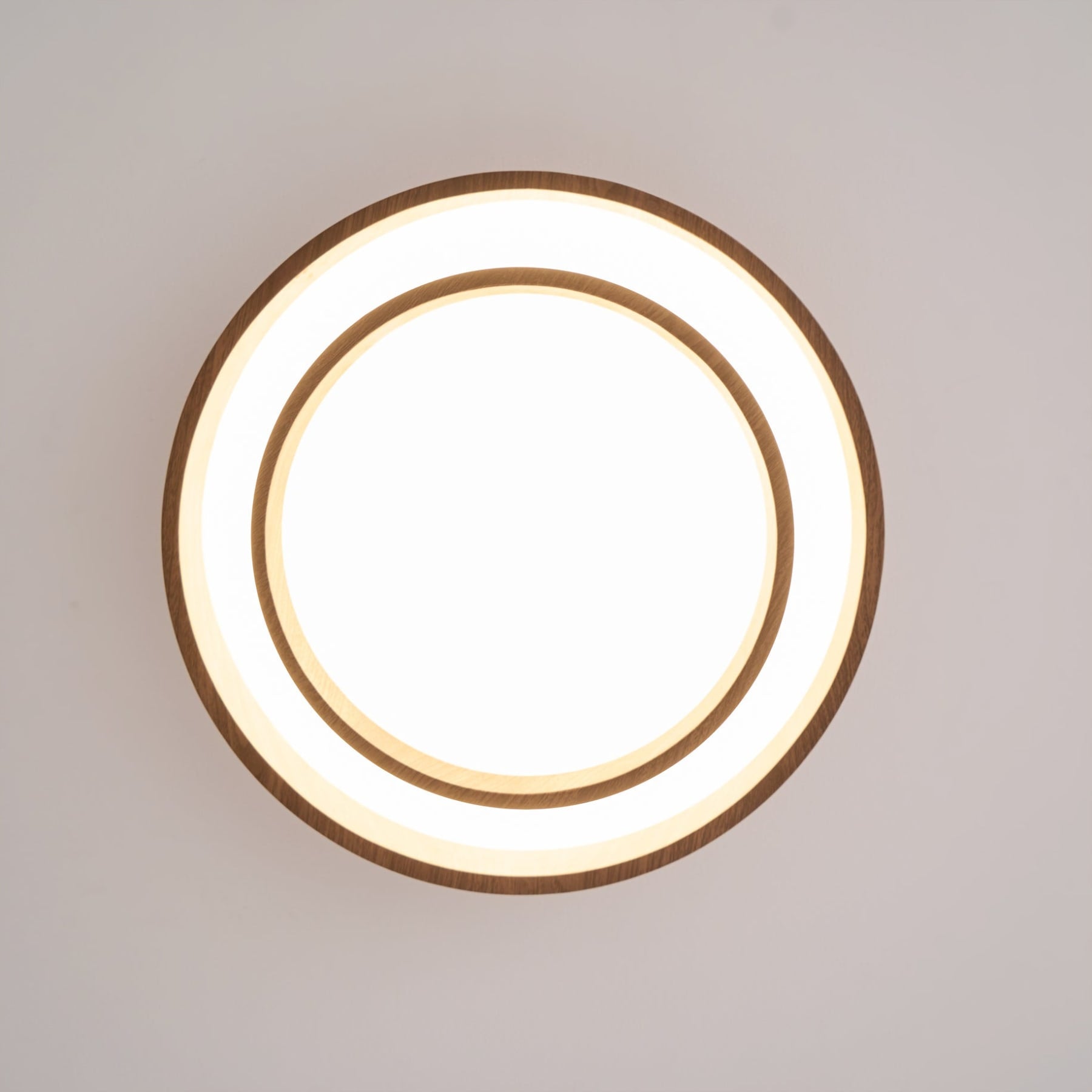 Modern Wood Flush Mount Ceiling Light for Living Room and Bedroom — Harbor Light Co.