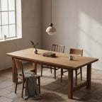 Modern Travertine Stone Pendant Light for Dining Room — Harbor Light Co.