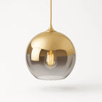 Modern Glass Pendant Light With Warm LED Glow — Harbor Light Co.