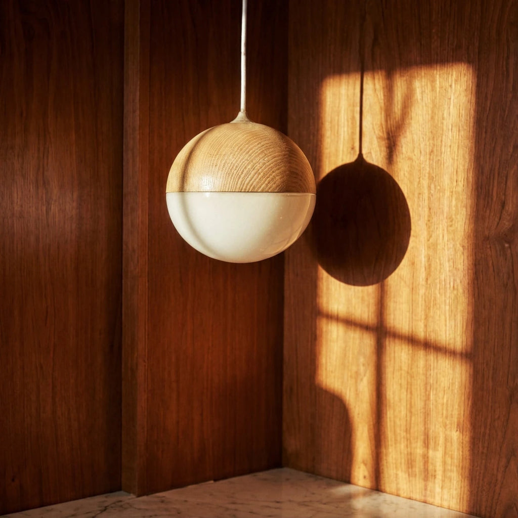 Minimalist Iron and Glass Pendant Light for Dining Room — Harbor Light Co.