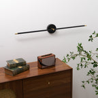 Modern Linear Metal Wall Light With Warm LED Glow — Harbor Light Co.
