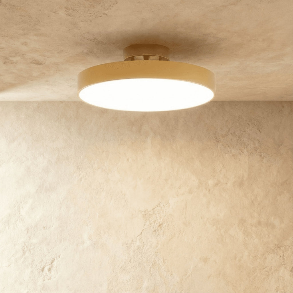 Modern Iron Semi-Flush Mount Ceiling Light for Living Room — Harbor Light Co.