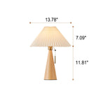Modern Bamboo-Wood Table Lamp for Living Room and Bedroom — Harbor Light Co.