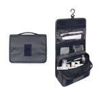 Hanging Travel Toiletry Bag Waterproof Cosmetic Organizer with Hook and Multiple Compartments for Women
