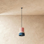 Modern Aluminum Two-Tone Pendant Light With Warm LED Glow — Harbor Light Co.