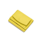 Small RFID Blocking Wallet for Women Soft PU Leather Trifold Mini Wallet with Coin Pocket Card Holder and Snap Closure