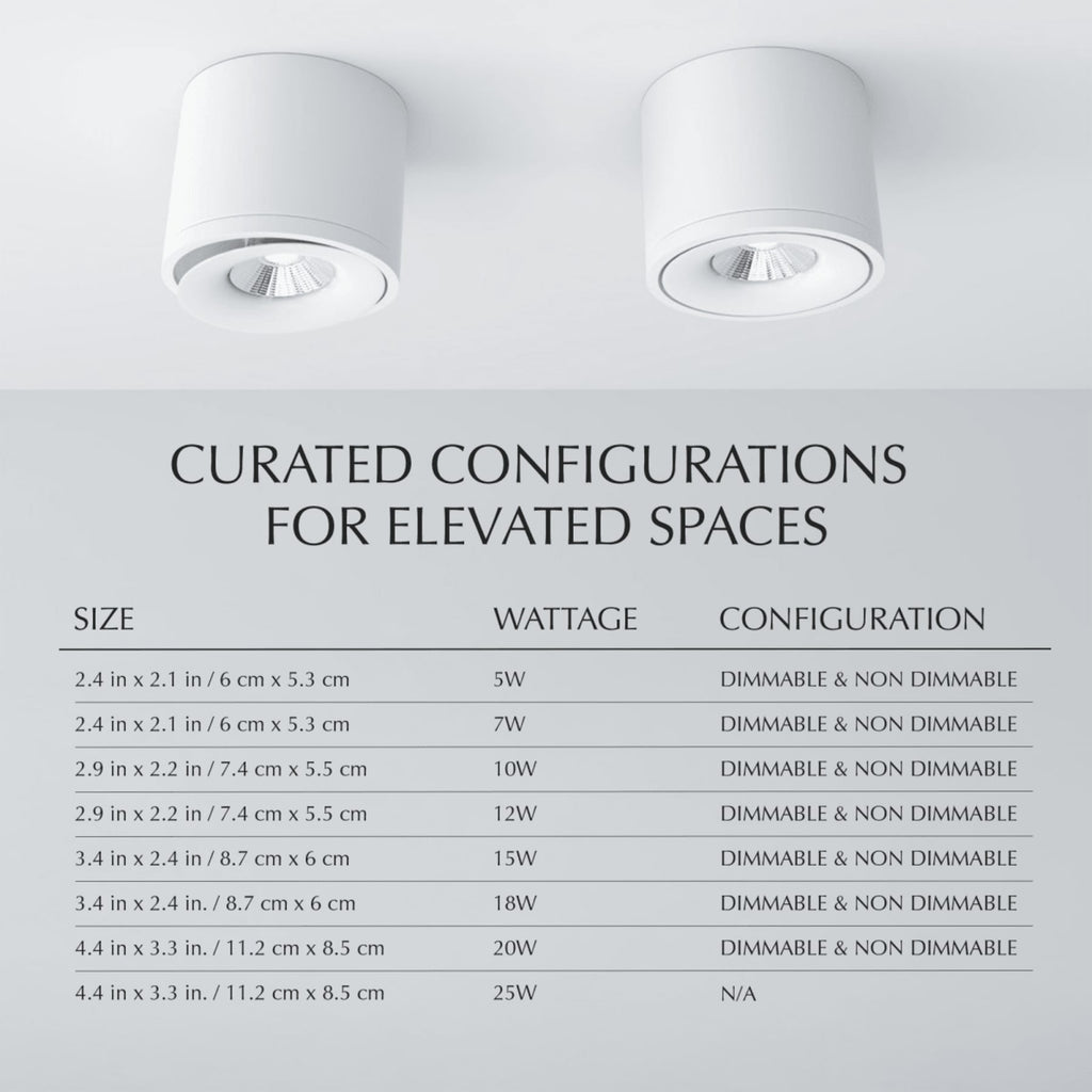 Modern Aluminum Flush Mount Ceiling Light — Harbor Light Co.