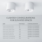 Modern Aluminum Flush Mount Ceiling Light — Harbor Light Co.