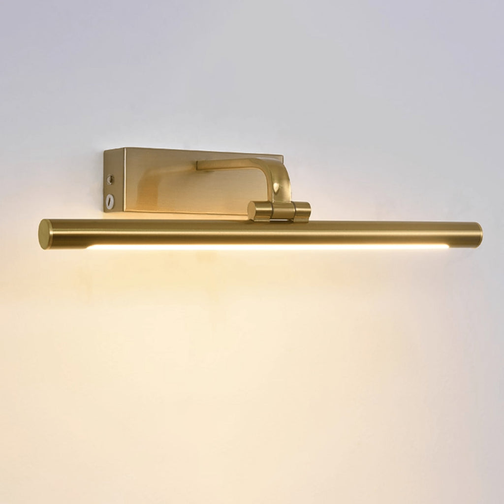 Modern Wrought Iron Wall Light With USB Power for Living Room in Model A L16.9" x H2.3" x D5.5" (L42.9 x H5.8 x D14 cm) — Harbor Light Co.