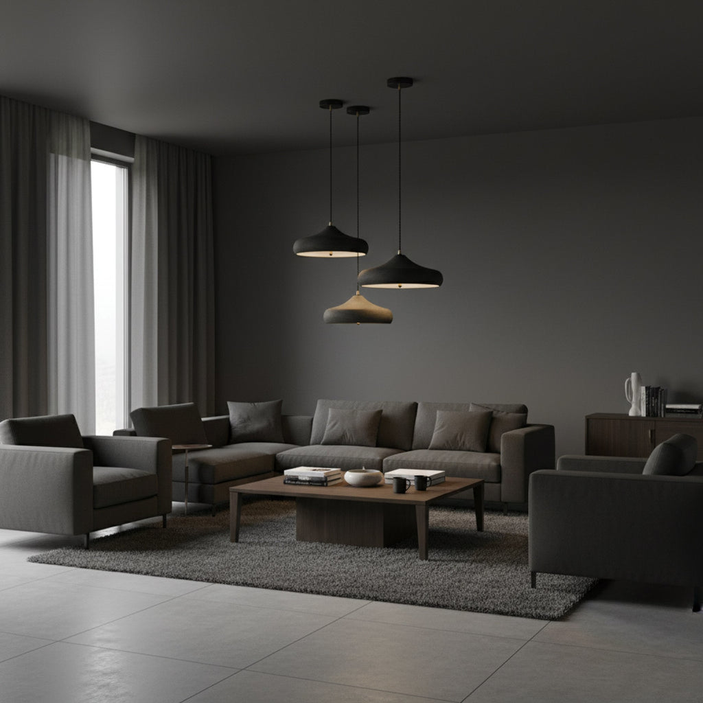 Modern Iron Pendant Light With Warm LED Glow for Dining Room — Harbor Light Co.