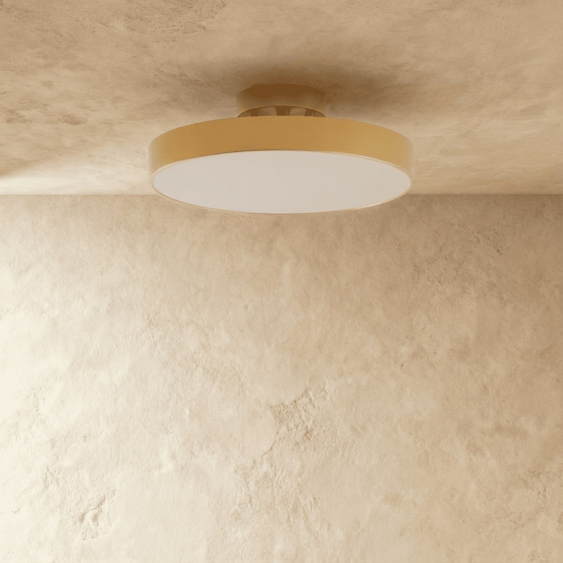 Modern Iron Semi-Flush Mount Ceiling Light for Living Room — Harbor Light Co.