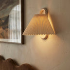 Modern Beech Wood Wall Light With Warm LED Glow — Harbor Light Co.