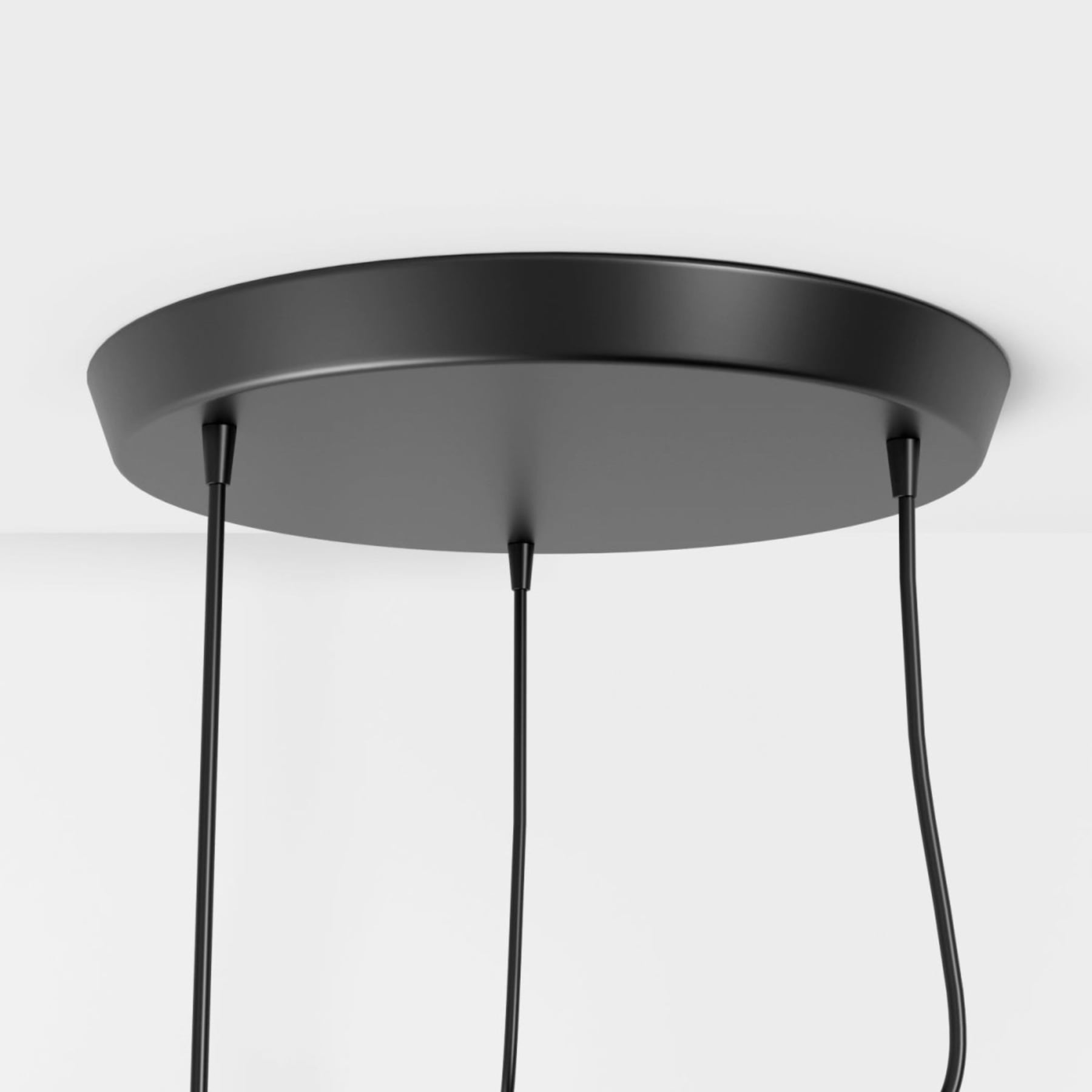 Modern Wrought Iron Pendant Light With Warm LED Glow — Harbor Light Co.