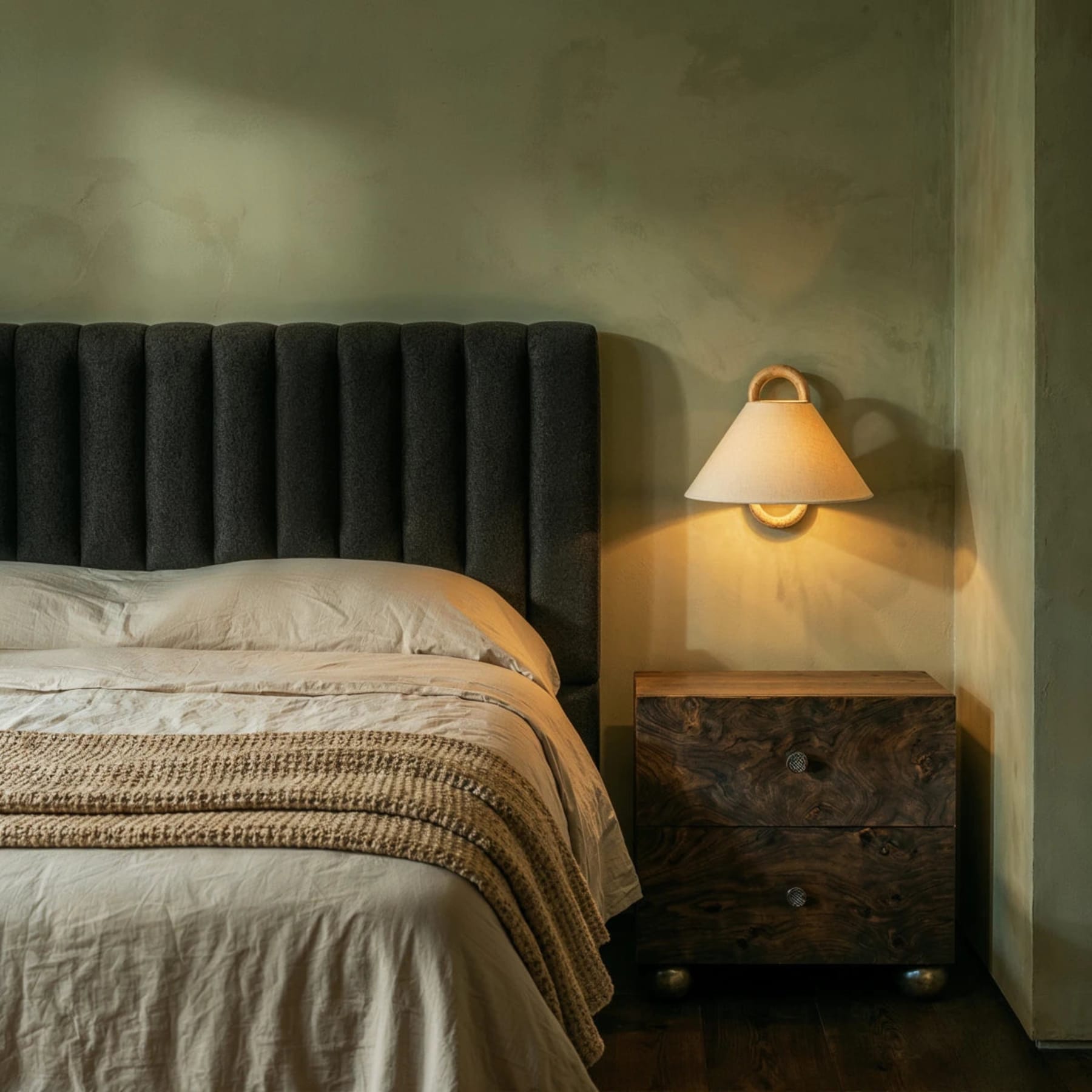 Modern Beech Wood Wall Light With Warm LED Glow — Harbor Light Co.