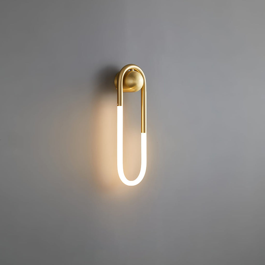 Modern Brass Wall Light for Living Room and Bedroom — Harbor Light Co.